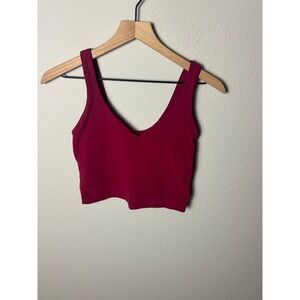 Lululemon Align Tank Top Light Support A/B Cup Pink W1DUDS Size 6